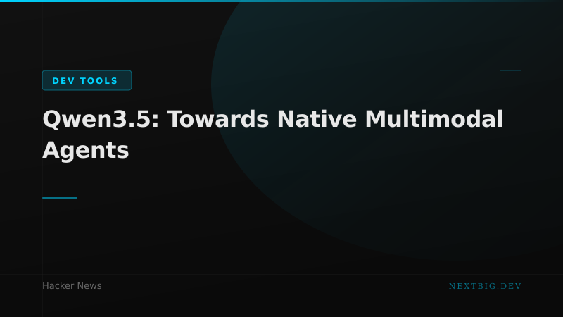 Qwen3.5 drops as a native multimodal agent model — here's what builders get