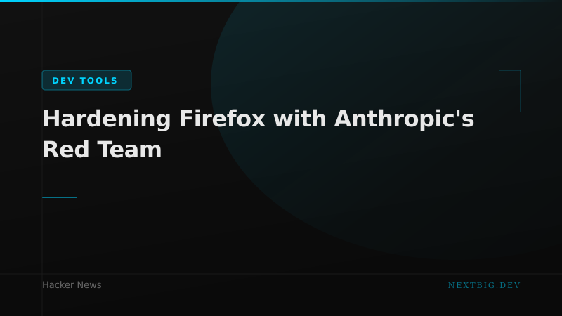 Anthropic Red-Teams Firefox: AI-Powered Security Auditing Goes Mainstream