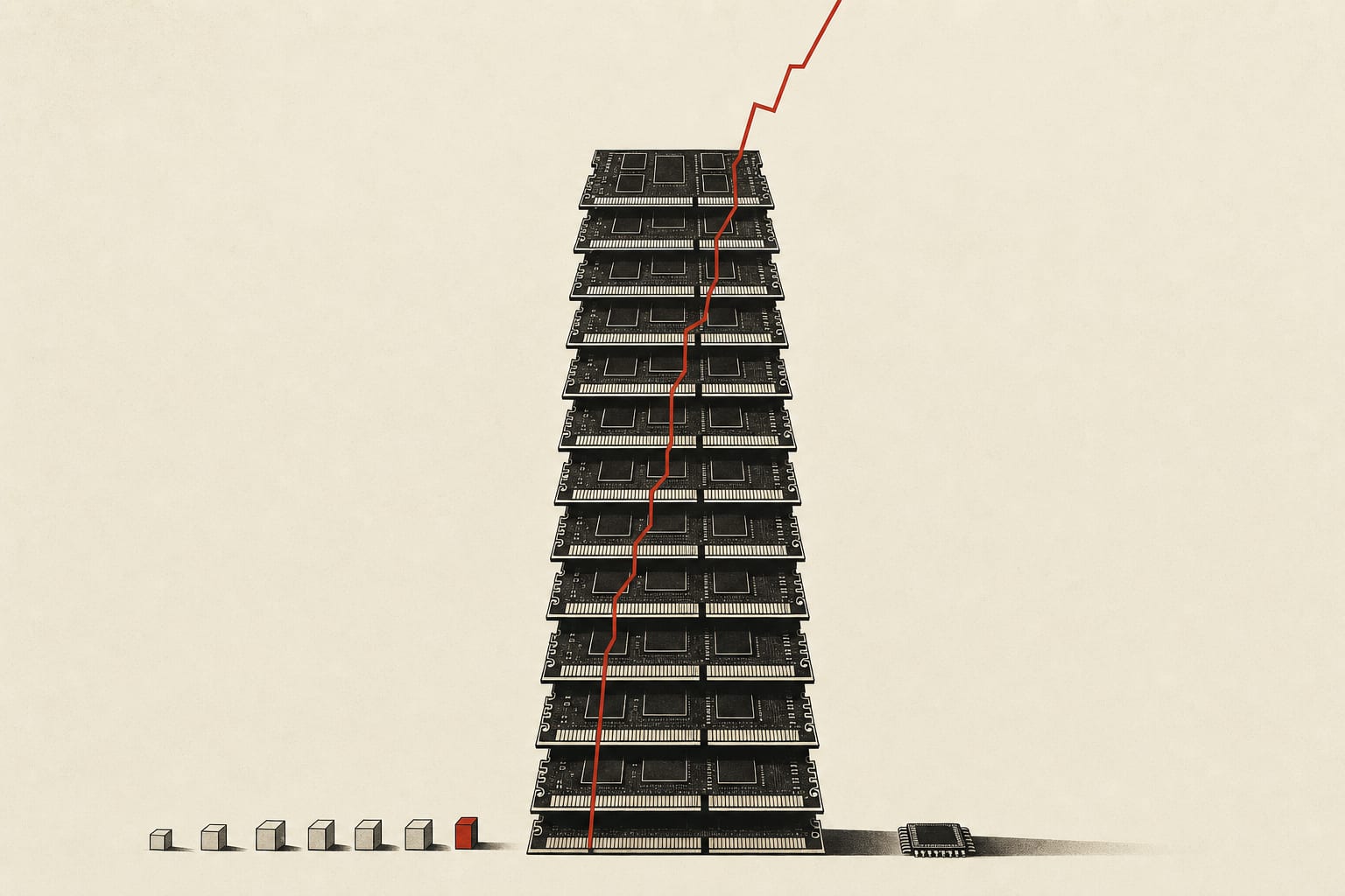 Memory just repriced the AI build-out. A Lexar-brand maker guided to a 60,000 percent profit jump, and Microsoft now pins $25 billion of its record capex to the cost of memory alone